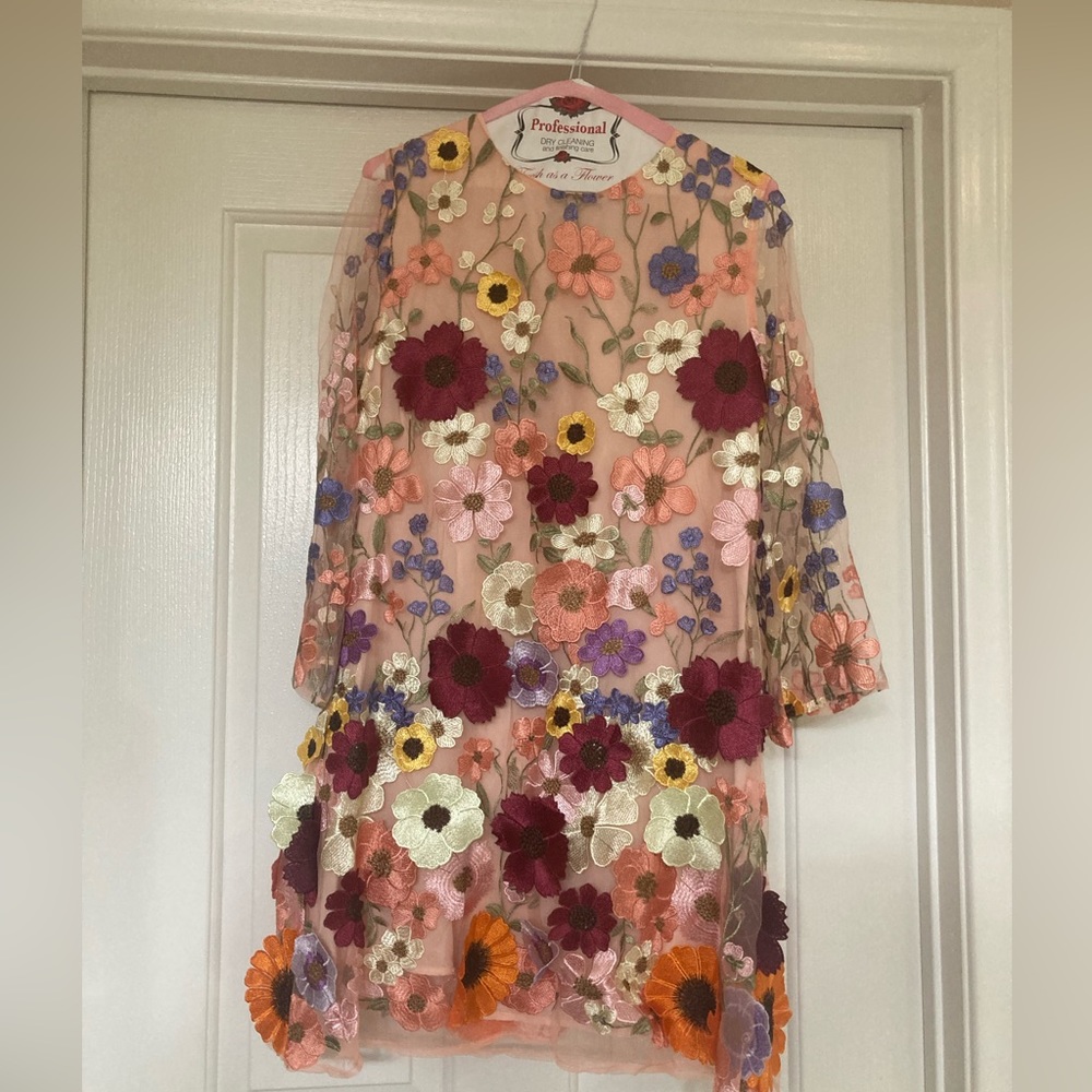 Taylor Swift Inspired Floral Dress